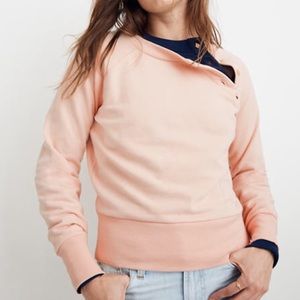 Mile(s) by Madewell button detail sweatshirt